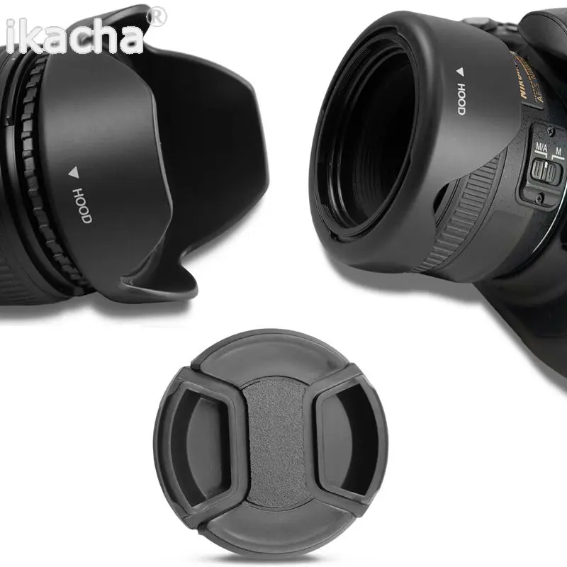 Новый 55 мм Reversible petal Flower бленда + объектив Кепки для Sony Alpha A55 A65 A77 A57 A37 A99 A6300 A5100 A5000