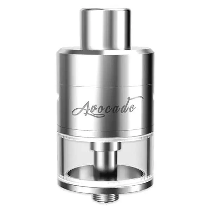 Атомайзер Geekvape Avocado 24 RDTA 4 мл, Ремонтный резервуар, нижняя версия воздушного потока Geekvape Avocado RTA, атомайзер для электронной сигареты - Цвет: Серебристый