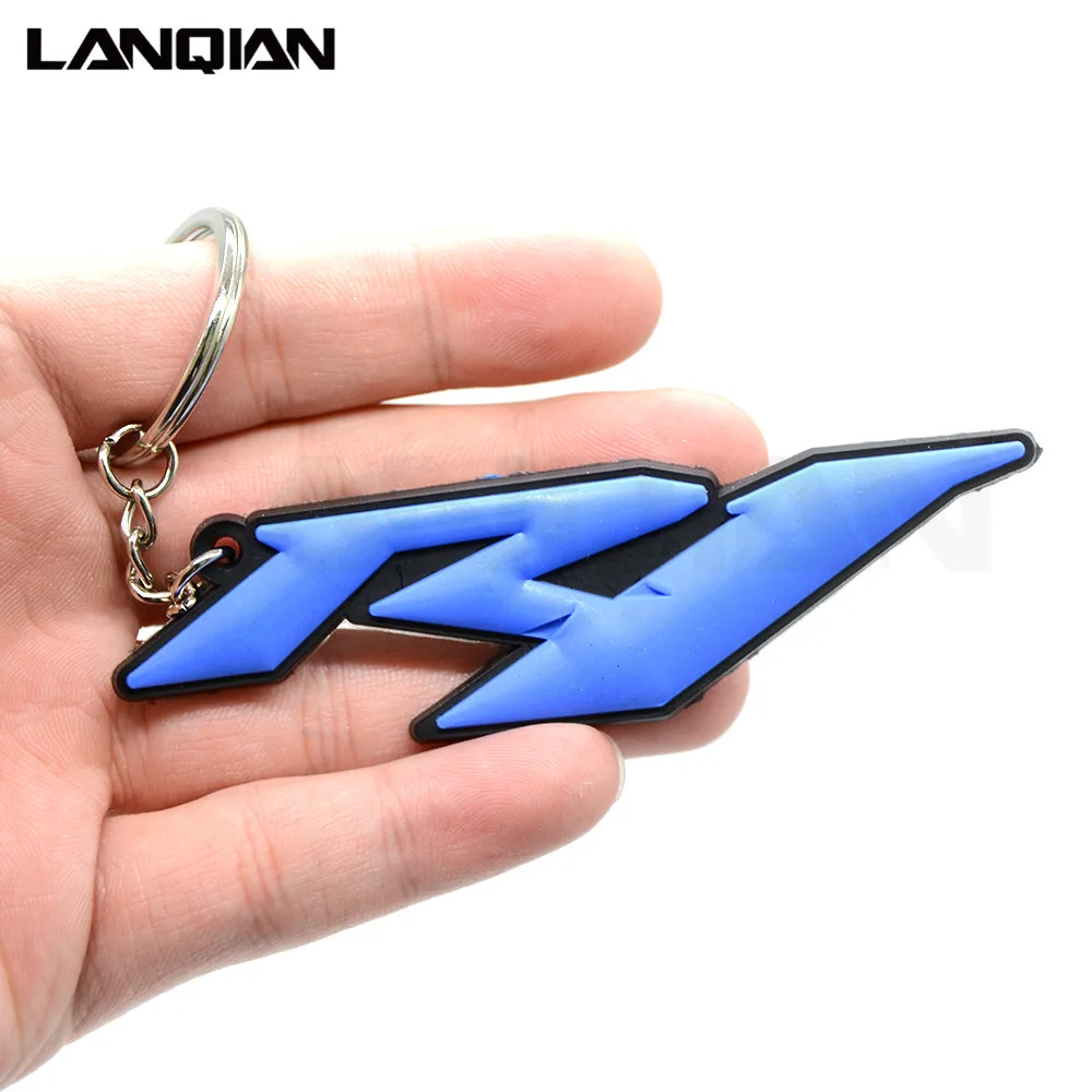 Аксессуары для мотоцикла 3D брелок ключей из мягкой резины yamaha YZF R1|for yamaha|keyring