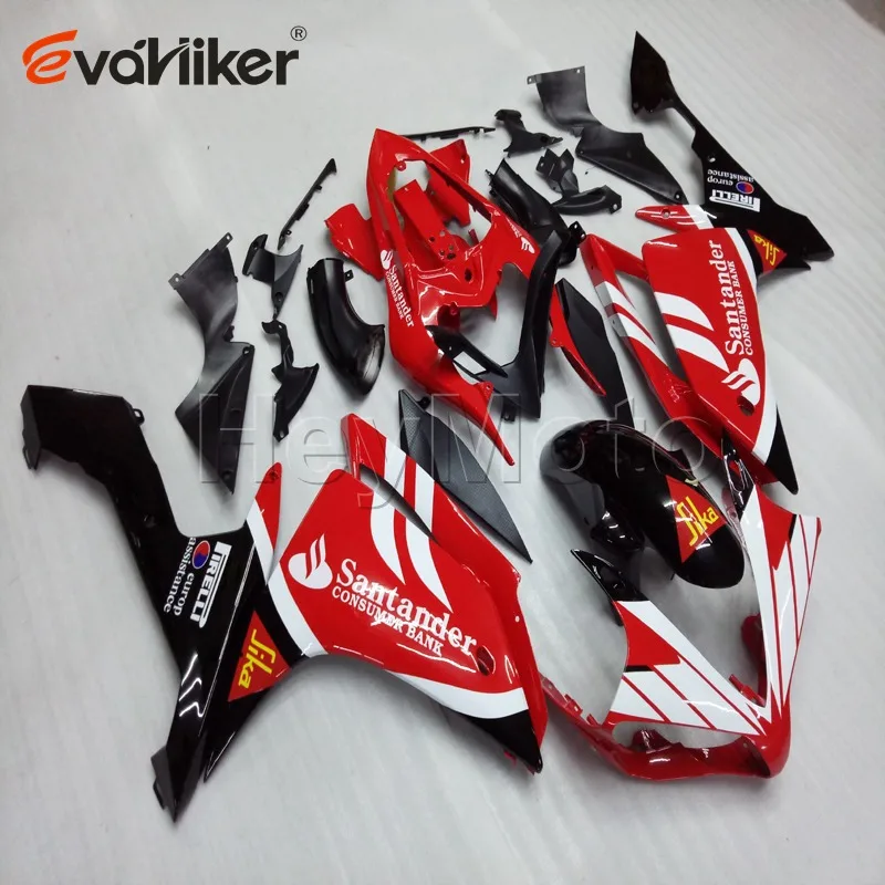 Капот мотоцикла на заказ для YZF-R1 2007-2008 YZF R1 07 08 ABS обтекатель двигателя+ винты светло-голубой литьевой формы H2 - Цвет: D