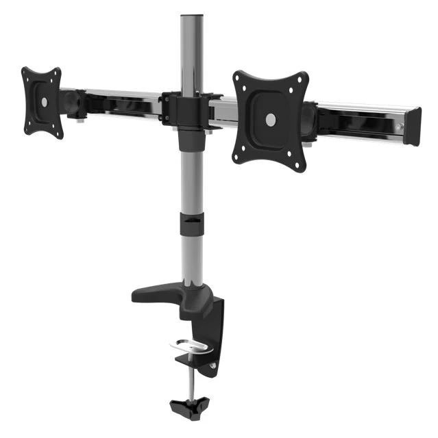 Aluminum Alloy Desktop Clamping Full Motion Dual