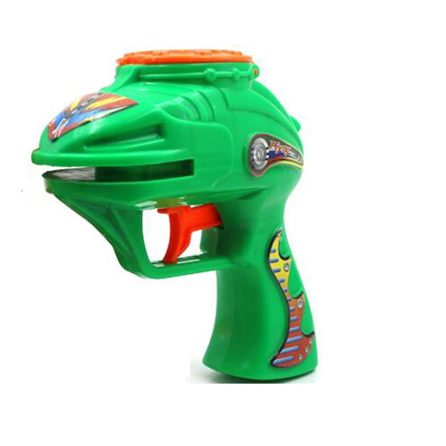 Classic Flying Saucer Gun ABS Child Toy Gun Outdoor Toys Soft Bullet