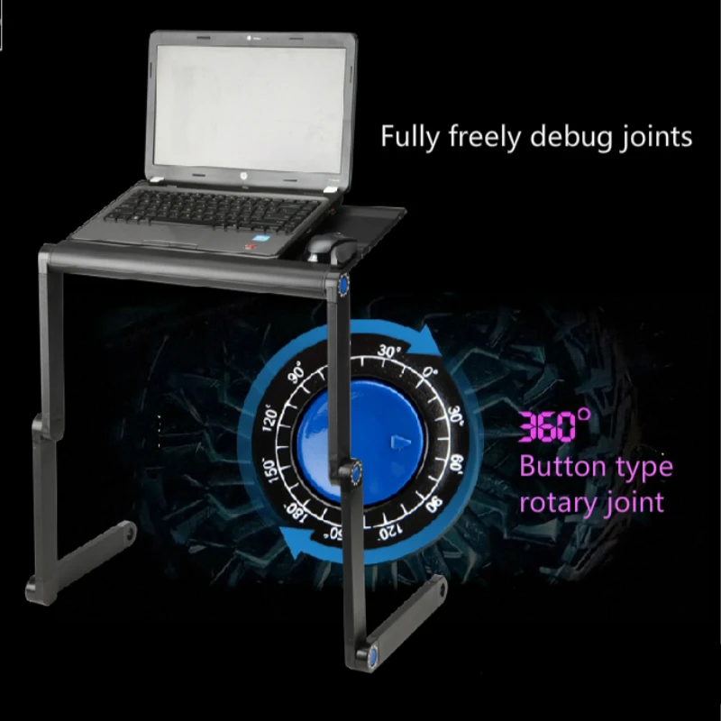 Foldable Laptop Table Stretch Simple Bed Use Desk with Mouse Board Heat Dissipation Computer Table Standing Office Pallet Stable Foldable Laptop Table Stretch Simple Bed Use Desk with Mouse Board Heat Dissipation Computer Table Standing Office Pallet Stable