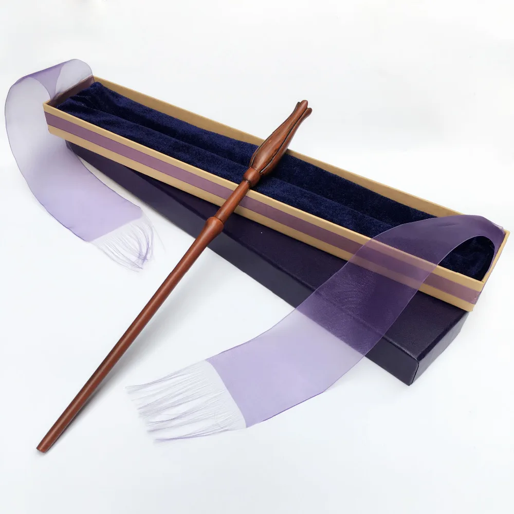 

Mental Core Luna Tulips Magic Wand/ Harry Potter Magical Wand/ Elegant Ribbon Gift Box Packing