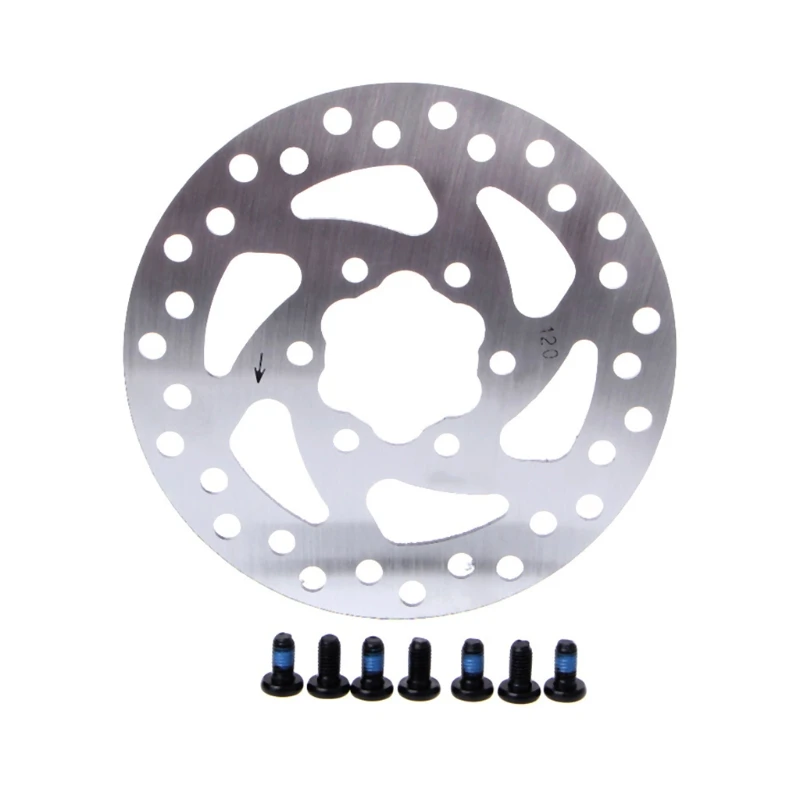 1 Set Mechanical Cycling Bicycle Disc Brake Rotor For 120mm Fr MTB