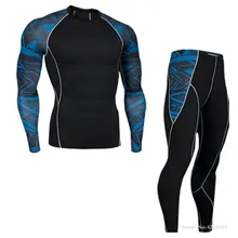 Футболка с 3D принтом волка, компрессионные колготки для мужчин, футболка для фитнеса, бега, дышащая спортивная одежда с длинным рукавом, Рашгард, спортивная одежда для велоспорта