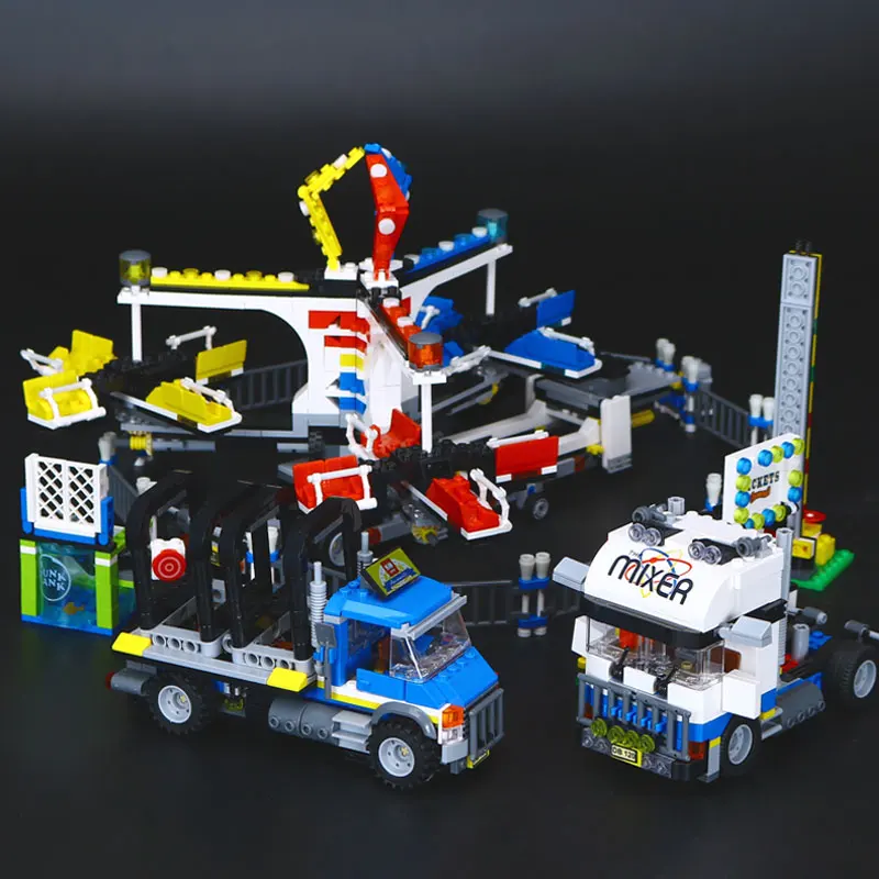

L Model Compatible with Lego L15014 1858Pcs Amusement Park Models Building Kits Blocks Toys Hobby Hobbies For Boys Girls