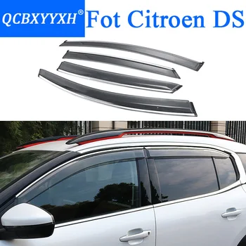 

QCBXYYXH Car Styling Awnings Shelters Window Visors rain eyebrow For Citroen C2 C3-XR C4 C5 Aricross C-Elysee C4L DS4 DS5 DS6