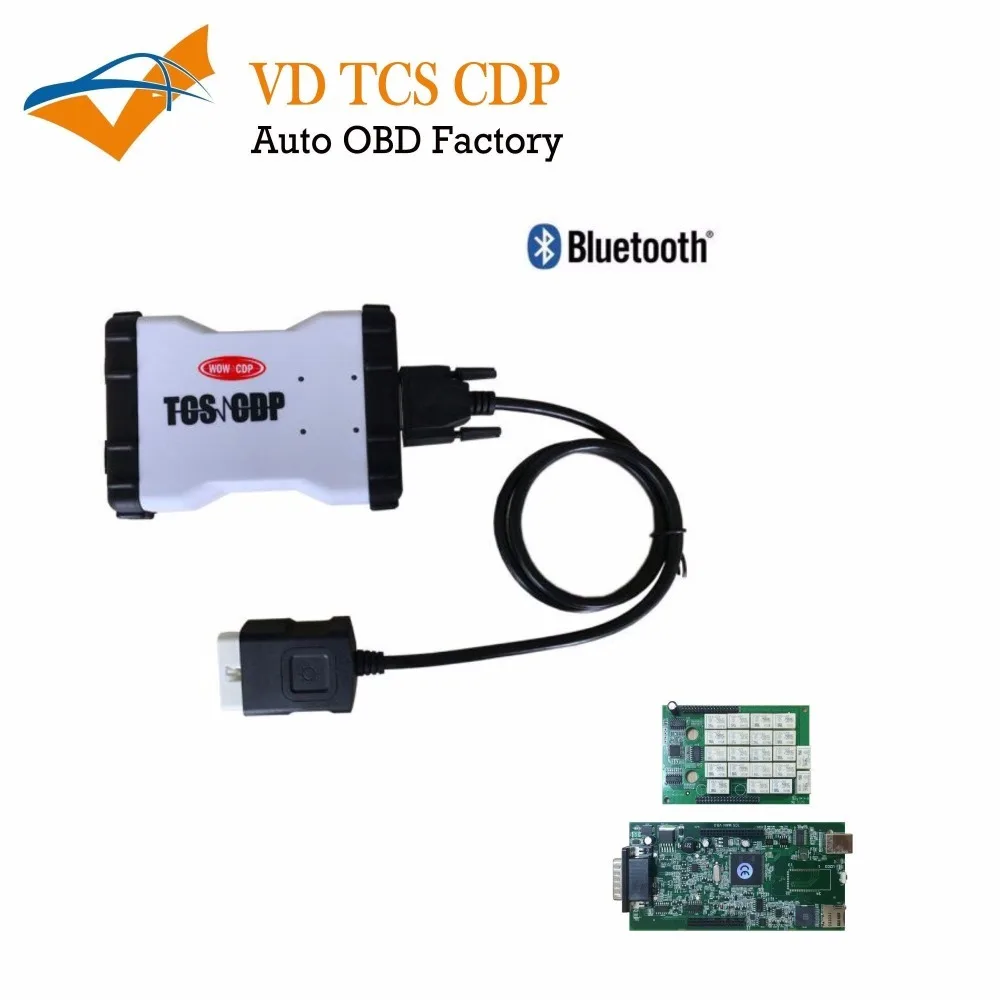 Best! Белый цвет VD TCS CDP pro plus с bluetooth 3 в 1 Средства диагностики для автомобиля грузовик четыре виды доски можете выбрать