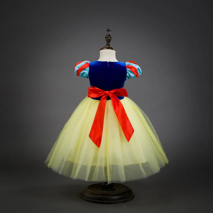 Модное вельветовое платье-пачка из 3 предметов+ накидка с завёрнутым воротником+ высококачественный металлический ободок для волос, Детские белоснежные платья принцессы на заказ для девочек