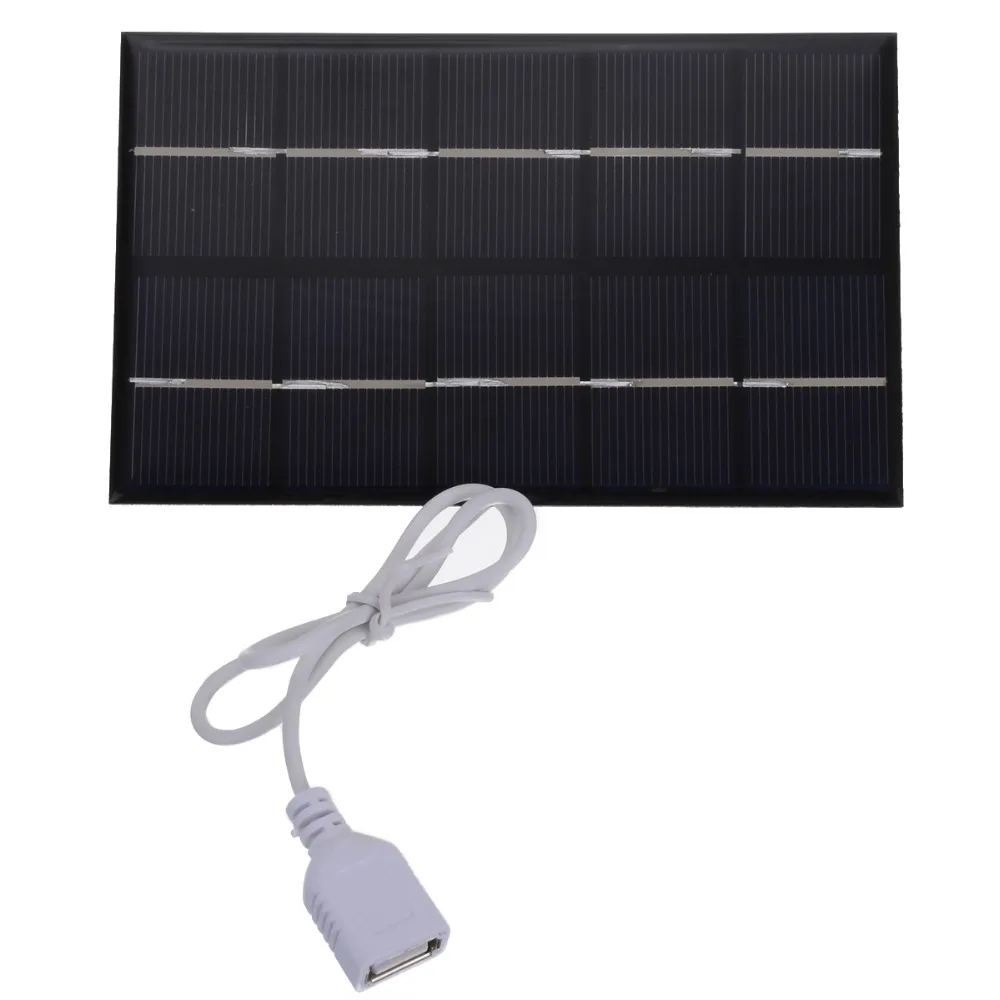 Solares para o Telefone Móvel de Viagem Pces Usb Painel Solar Carregador Portátil Usb2.0 Painéis Inteligente 14.5x8.9x0.2cm 1 5 w v painel solar carregador portátil usb2.0 painéis solares