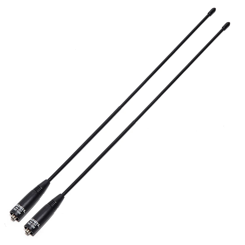 2шт Nagoya NA 771 SMA Female Двухдиапазонная VHF/UHF 144/430MHz Антенна NA771 для Baofeng TYT Wonxun Walkie Talkie