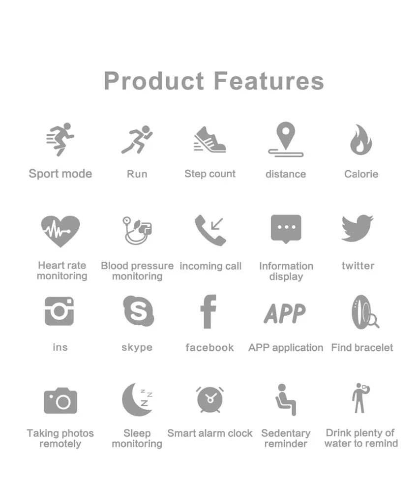 smart watch bracelet health fitness mi band 31 (3)