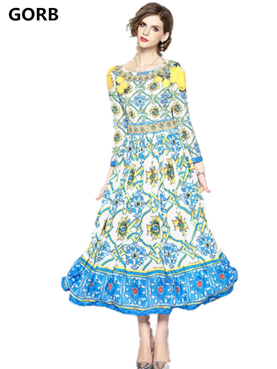 GORB высокого класса дизайнер Для женщин хорошее качество взлетно-посадочной