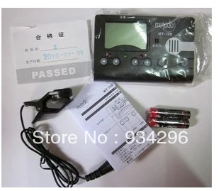 

10Pcs Zither Tuner Clip / MIC Electronic Digital 3 in 1 LCD Metronome Tone Generator Clip-on Tuner Pickup Wholesale