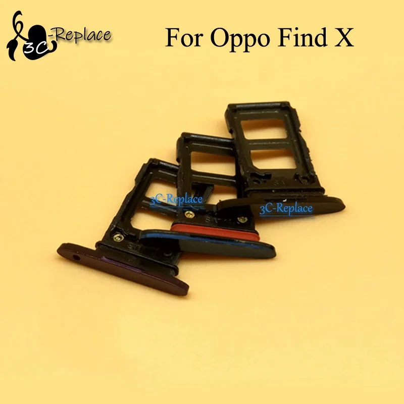 

For Oppo Find X Sim Tray Micro SD Card Holder Slot Parts Sim Card Adapter