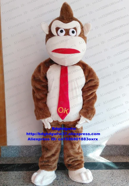 donkey kong mascot costume