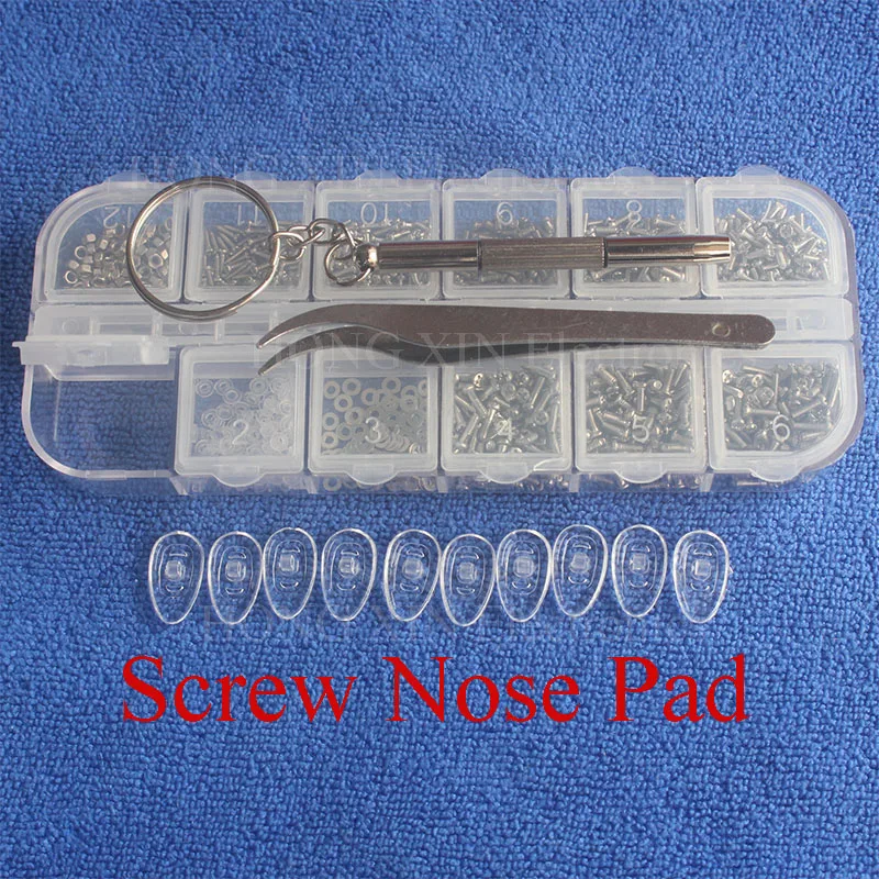 glasses screws and nuts