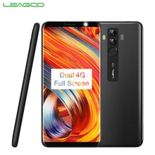 LEAGOO M9 Pro Mobile Phone 5.72inch Full Screen 2GB RAM 16GB ROM Android 8.1 Quad Core MTK6739V Quad Core Fingerprint Smartphone