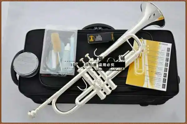 Genuine original silver YTR2335 B flat trumpet beginner Grading Top Musical Instruments