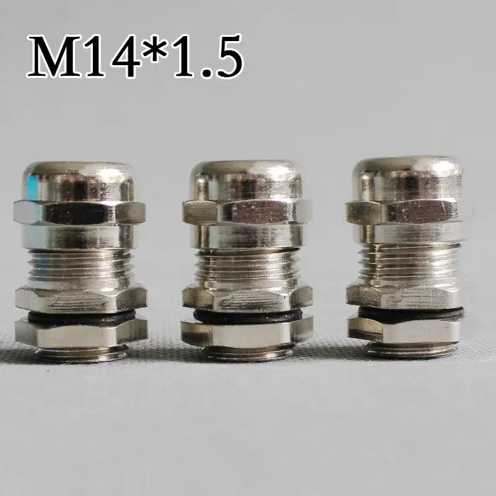 3 шт./лот CT050 M14 * 1 5 никелированный медный шарнир латунный металлический кабель с