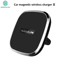 Nillkin автомобиль ци беспроводное зарядное устройство держатель магнитный air vent mount подставка для iPhone 7 7 Plus 6 6 s 6 plus для samsung s6 s7 s7edge note5