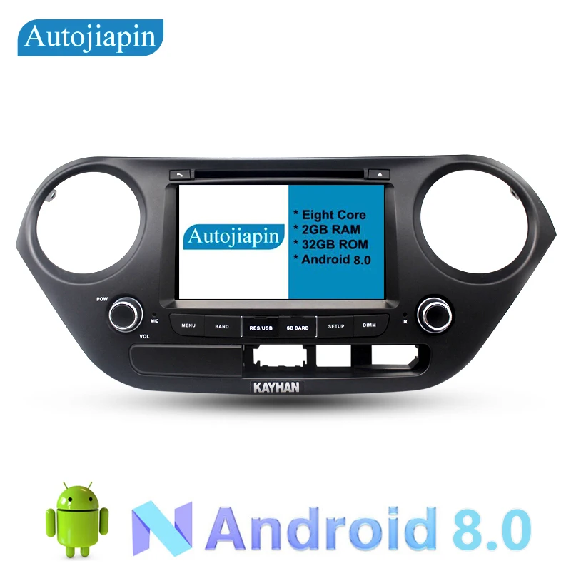 

7'' Octa Core Android 8.0 HD 2GB RAM 32GB ROM WiFi Car Stereo GPS Navi For Hyundai I10 LHD 2014-2017