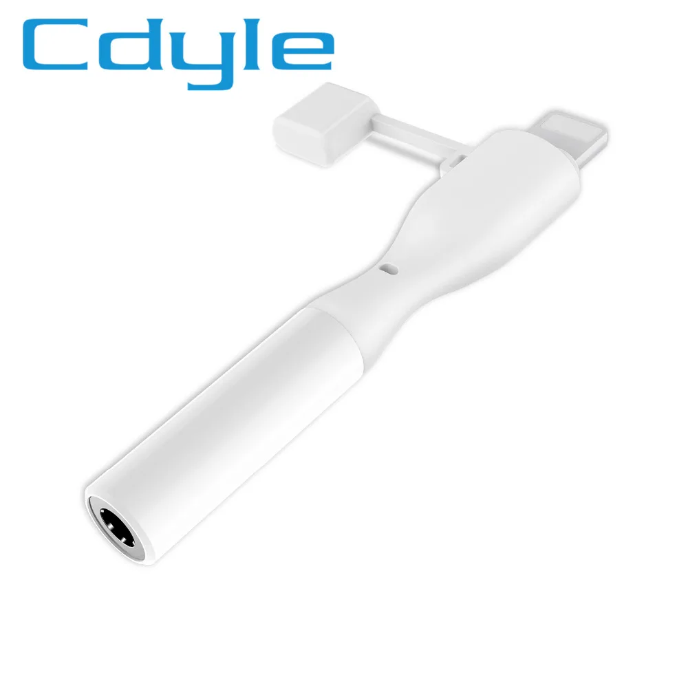 

Adapter 2 in 1 for Lightning to 3.5mm Jack Headphone Adapter otg Converter charge Music Splitter for iPhone 7 8 10 X Adapter