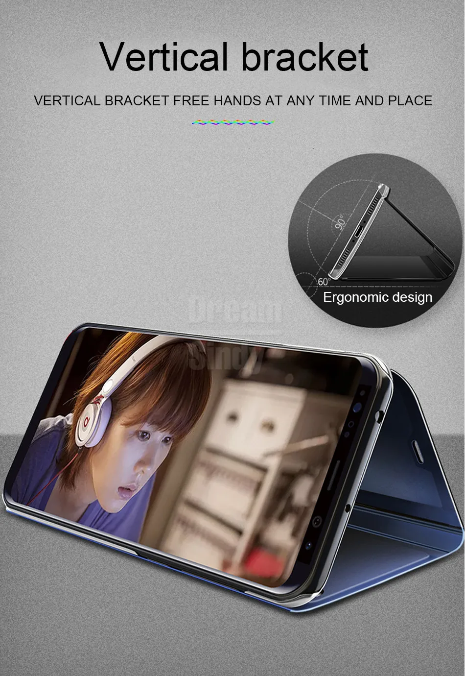 Роскошное покрытие флип-чехол на samsung Galaxy A3 A5 A6 A7 A8 J3 J7 J5 S7 край S8 S9 Plus Note 9 8 Smart View чехол