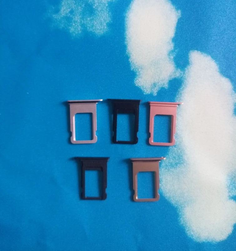 100pcs/lot New For iPhone 7G 7P 7+ 7 Plus Nano Sim Card Tray Slot Holder Replacement Parts | Мобильные телефоны и