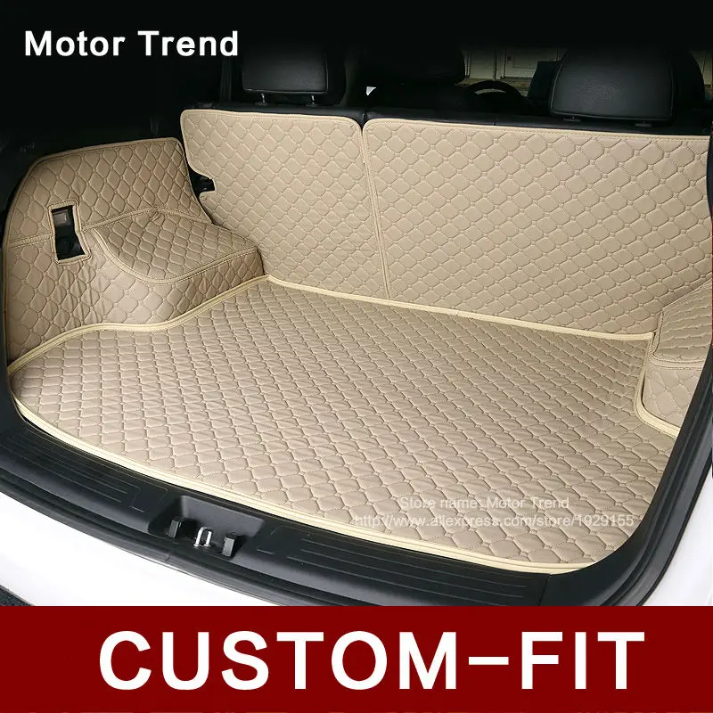 WeatherTech Custom Fit Cargo Liners for BMW 7-Series Black