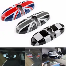 Areyourshop зеркало заднего вида покрытия Корпус для MINI Cooper R55 R56 R57 ABS пластик мода Стилизация автомобиля