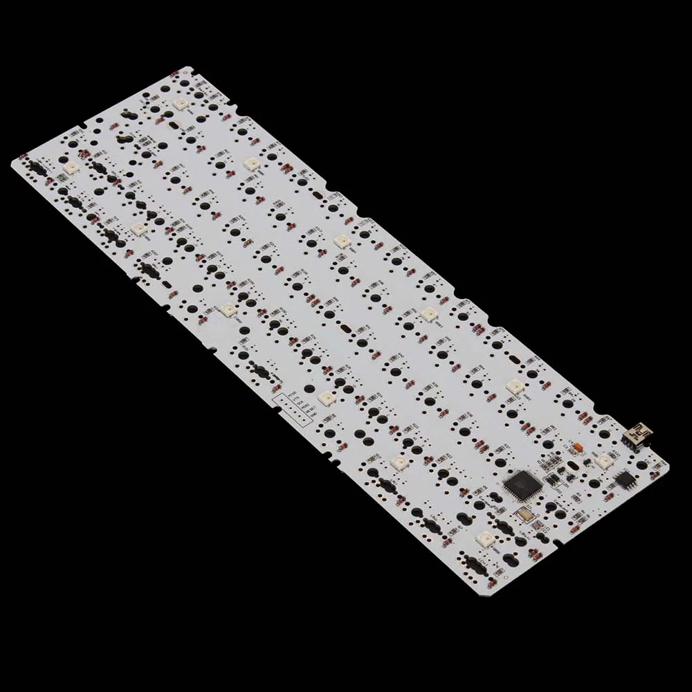 YMDK 60 YD60MB 64 Programmable Underglow RGB Led PCB Plate Stabilizers