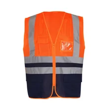 Жилеты для бега высокая видимость светоотражающие дорожный защитный жилет светоотражающие спецодежды жилет много карманов спасательный жилет высокое качество