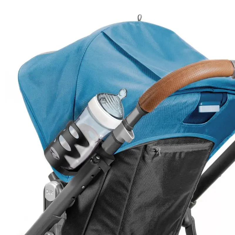 

Bike Clip-on Cup Holder Drink Bottle Rack Universal Baby Stroller Bicycle Wheelchair Mounted Bracket Outdoor Water Drinking Supp