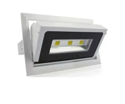 square 30W COB led downlights high power  square downlight rotate the angle  AC85-265V