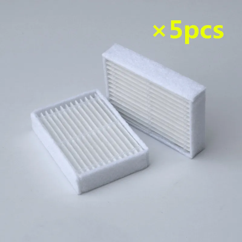 5pcs/lot Robot Vacuum Cleaner Parts HEPA Filter for Panda X600 pet