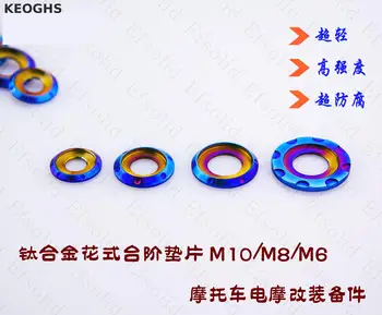 

Keoghs Motorcycle Screw Washer/gasket/shim M6m8m10 High Quality Tc4 Titanium For Honda Yamaha Kawasaki Suzuki Aprilia Ducati Bmw
