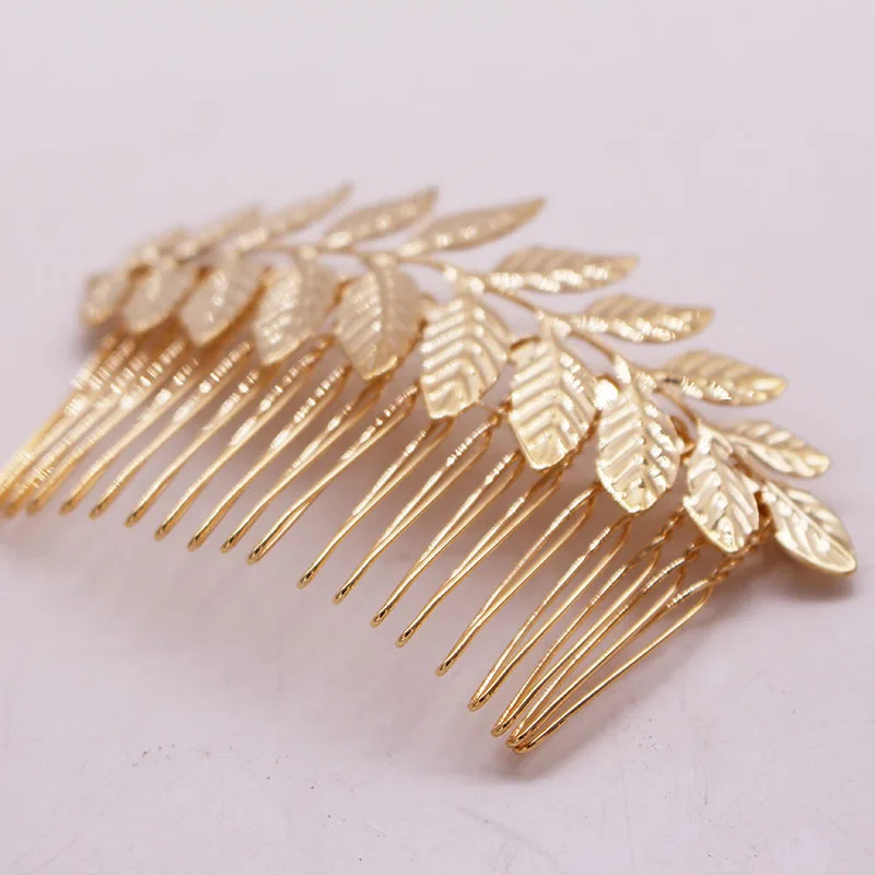 

Bohemian Fahsion Gold Metal Leaf Hair Comb Hair Pin Hair Accessories Hair Jewelry