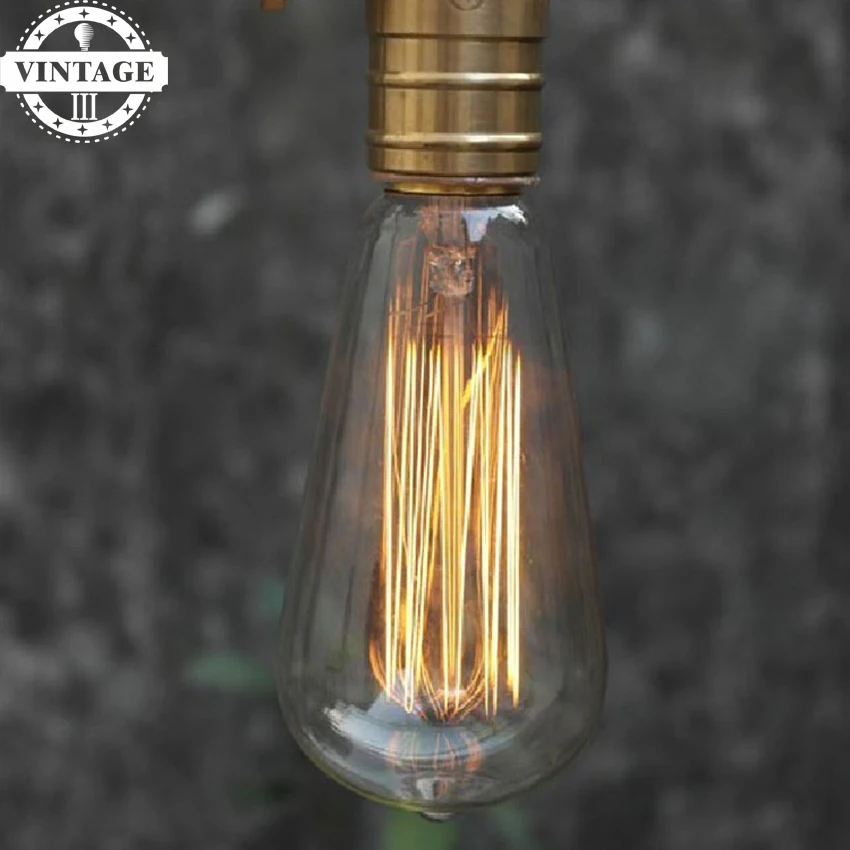 

LightInBox Bombillas Vintage Retro Lamps Bulbs Ampoules Decoratives ST64 220V E27 Lampada Edison Lamp Bulb Light