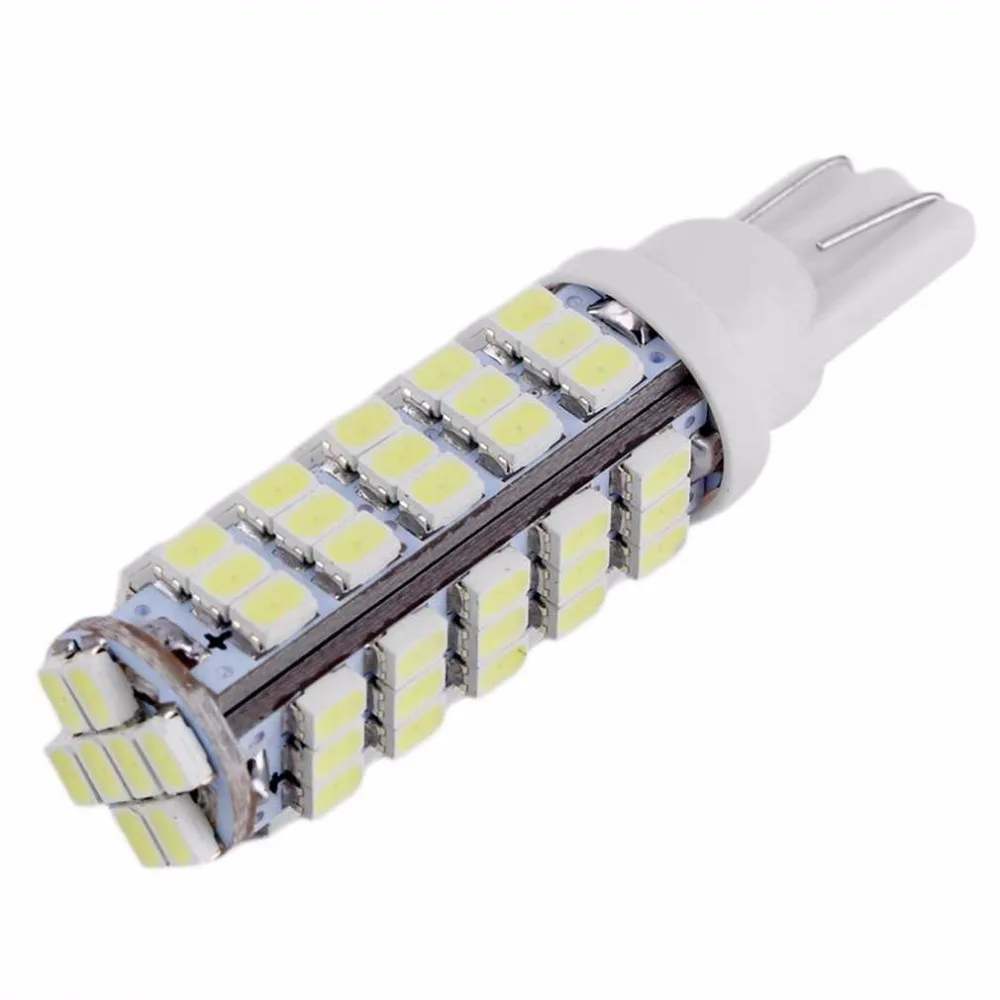 Dropshipping 1/2/3pcs SMD T10 68 LEDs Light Wedge 168 194 W5W Turn