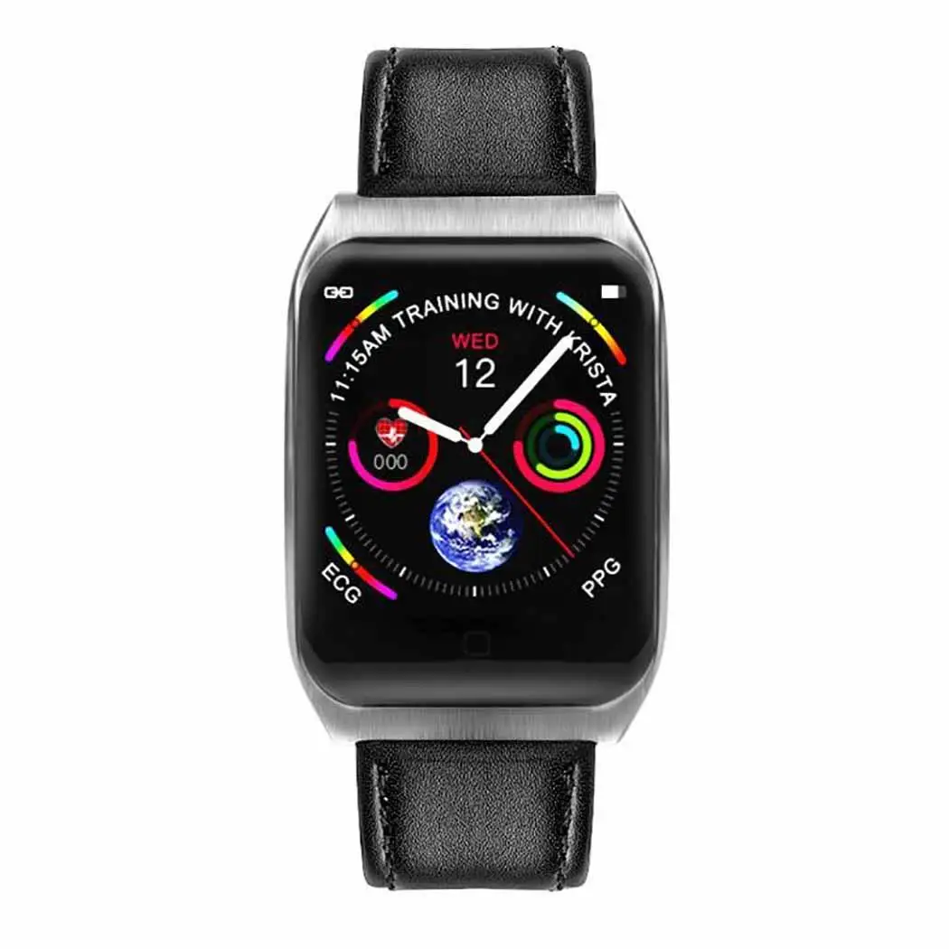 Touch Screen Smart Watch Health Monitoring Pedometer Fitness Exercise Buckle Causal Outdoor etc Bracelet