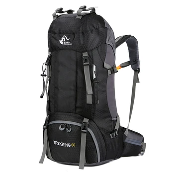 תרמיל גב טיולים חזק ועמיד למים – 60L