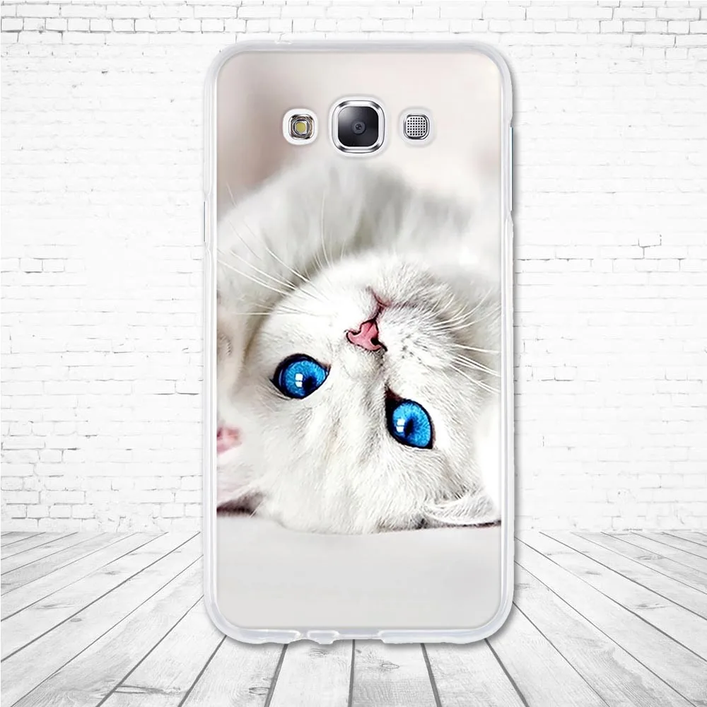 Чехол для Samsung Galaxy E7 роскошный мягкий силиконовый чехол накладка E700 E700F чехлы samsung