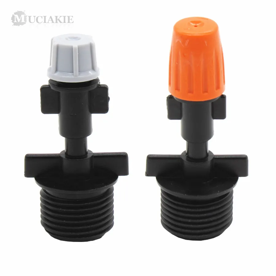 Muciakie 5pcs 2 Types Of Misting Nozzle With 1/2'' Male Thread For