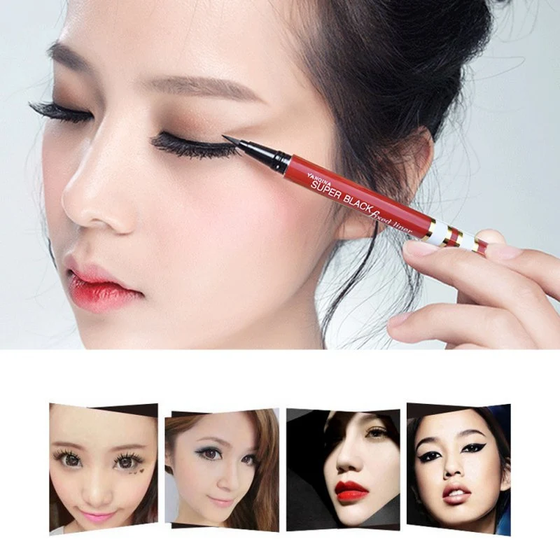 1PC NEW Beauty Black Long-lasting Waterproof Liquid Eyeliner Eye Liner Pen Pencil Makeup Cosmetic Tool 1PC NEW Beauty Black Long-lasting Waterproof Liquid Eyeliner Eye Liner Pen Pencil Makeup Cosmetic Tool
