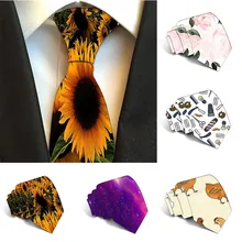 Классический модный мужской галстук, фестиваль, с принтом, музыка, цветочный полиэстер, 8 см, галстуки для мужчин, ширина, галстук gravatas 5S-LD34