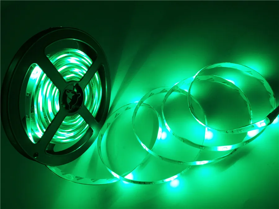 HBL RGB светодиодный полосы света 2835 SMD светодиодный ленты 5 м 10 м RGB светодиодный лента 15 м 20 м светодиодный свет DC12V Питание удаленного Комплект на Рождество