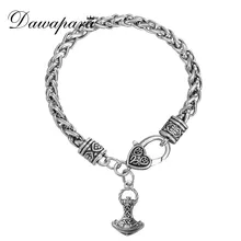 Давапара Молот Тора мьельнир Молот Викинг норвежский Амулет Сверхъестественное мужской браслет для мужчин и женщин ювелирные изделия
