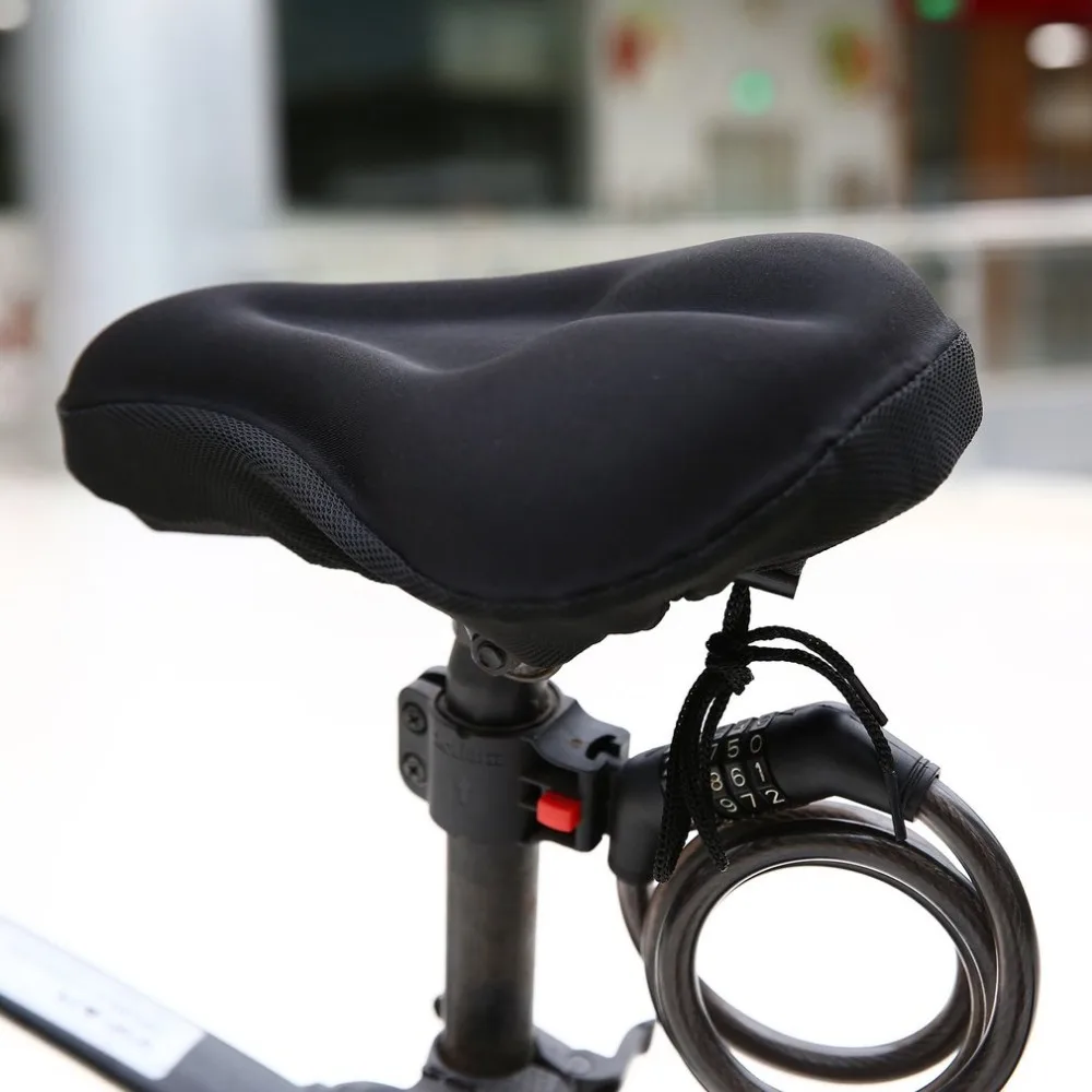 Universal 3D Mountain Bike Bicycle Saddle Seat Soft Sponge Padded Cushion Cover